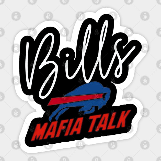 Buffalo bills Mafia Sticker by stylishkhan